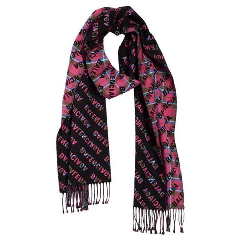Vintage Style BALENCIAGA Scarf